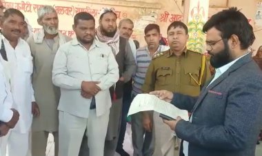 16 दिन प्रशासन के द्वारा आश्वासन व समझाइश कर धरना कराया समाप्त