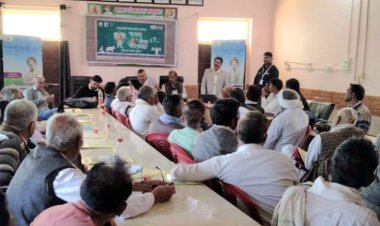 शिक्षा से फसल सुरक्षा को लेकर एक दिवसीय फसल बीमा पाठशाला हुई संपन्न