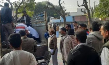 बलाना-गुड़िया टोल के बीच अज्ञात वाहन ने मोटरसाइकिल को मारी टक्कर: पिता पुत्र की दर्दनाक मौत