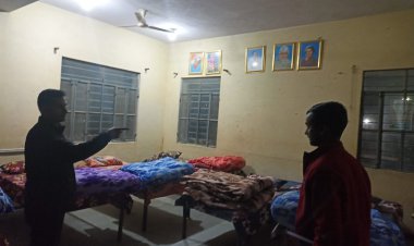 बानसूर एसडीएम ने किया रेन बसेरे का औचक निरीक्षण