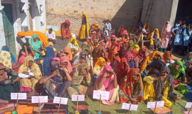 सहेली महिला सभा की आमसभा मे मृत्युभोज बन्द करने का लिया संकल्प