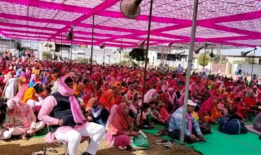 सत्संग कार्यक्रम का हुआ आयोजन: शाकाहारी बनने की दिलाई शपथ