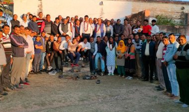 राजस्थान शिक्षक एवं पंचायती राज कर्मचारी संघ उपशाखा बानसूर के राजाराम चौधरी बने अध्यक्ष