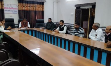 गैस कांड की रोकथाम के लिए पंचायत समिति मे बैठक हुई आयोजित