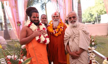 साकेत महोत्सव के चौथे दिन भगवत कथा एवं रासलीला दर्शन का हुआ आयोजन