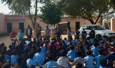 विद्यार्थियों ने एकाग्रचितता का परिचय देकर जीते इनाम