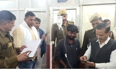 पुरानी रंजिश को लेकर पड़ौसी ने मारी गोली:  नगरपालिका कर्मचारी घायल