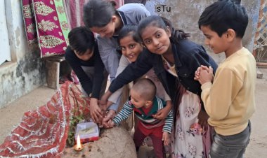 कठूमर कस्बे में हर्षोल्लास व धूमधाम के साथ मनाया गया तुलसी दिवस पर्व