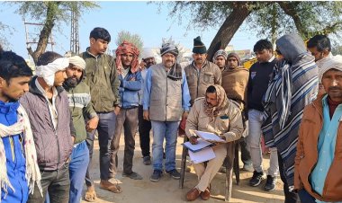 फसल में पानी देते समय तसई के 46 वर्षीय किसान की हृदय गति रुकने से मौत