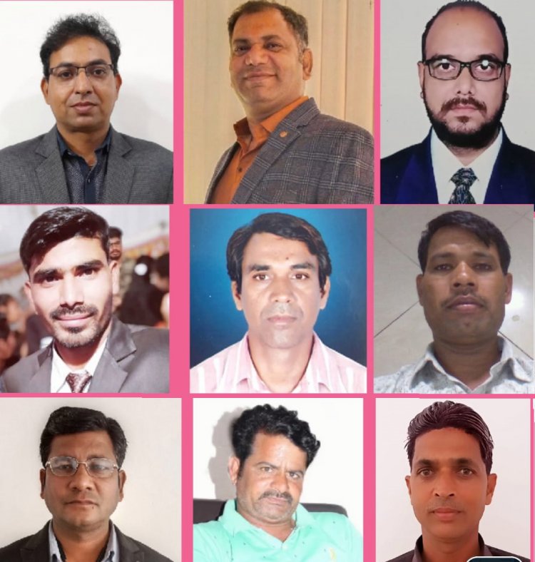 भीलवाड़ा में राजस्थान मोंटेक्स बॉल क्रिकेट एसोसिएशन की कार्यकारिणी का हुआ गठन