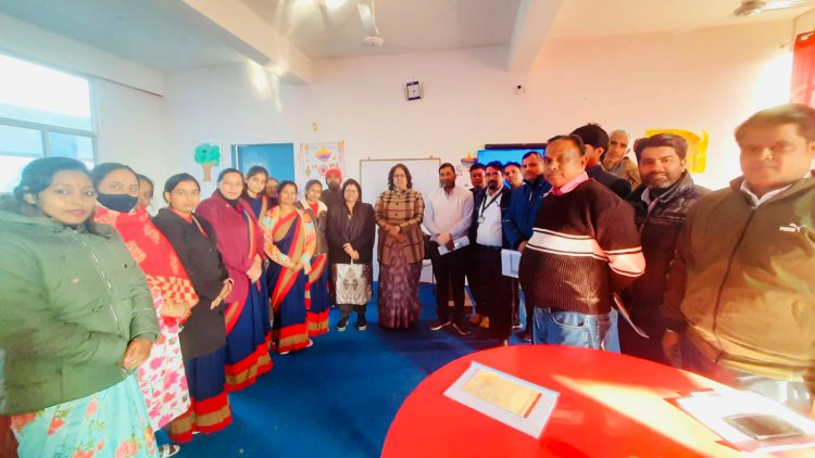 द बोहराज ग्लोबल स्कूल महुआ में संपन्न हुई सीबीएसई टीचर्स ट्रेनिंग