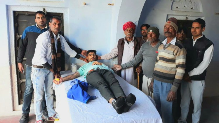 सुरपुरा में स्वैच्छिक रक्तदान शिविर में 51यूनिट रक्त का हुआ संग्रहण