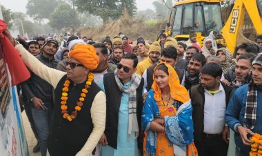 विधायक हुड़ला ने किए विकास कार्य जनता को समर्पित: लोगो से विवाह सम्मलेन में आने की अपील