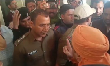 अलवर सांसद की डीएसपी से नोक झोंक: डीएसपी को बताया वर्दी वाला गुण्डा