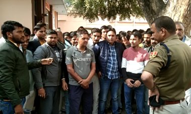 बहरोड़ की राजनीति में फिर आया उबाल: कांग्रेस बीजेपी के नेता व बहरोड विधायक हुए आमने-सामने