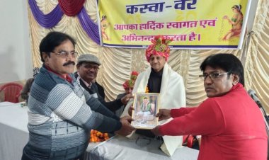 वैर व्यापार संघ व किराना परचून संघ का नव-वर्ष मिलन समारोह हुआ आयोजित: बढ़ती आपराधिक घटनाओं पर जताई चिंता