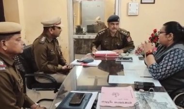 जिला पुलिस अधीक्षक ने बानसूर डीएसपी कार्यालय का किया निरीक्षण