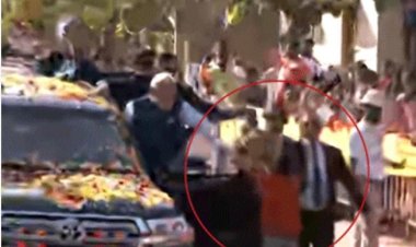 PM मोदी की सुरक्षा में एक बार फिर बड़ी चूक, SPG घेरा तोड़कर कार के करीब पहुंचा युवक