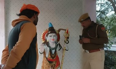 गोविंदगढ़ में असामाजिक तत्वों ने शिव जी की प्रतिमा को किया खंडित: पुलिस जांच में जुटी