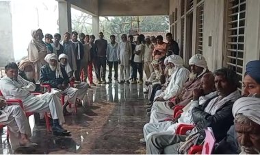 चम्बल के पानी की मांग को लेकर आंदोलन करने की तैयारी में जुटे किसान: अलावडा सरपंच जुम्मा खां के घर योजना की तैयारी को लेकर की गई बैठक