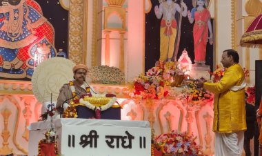 आस्था मे चल रही भागवत कथा के दूसरे दिन हजारों की संख्या में उमड़े भक्त: भागवत सुनने से ज्ञान का खुल जाता है मार्ग- शास्त्री