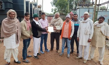 अघोषित बिजली कटौती के विरोध में भाजपाइयों ने किया प्रदर्शन