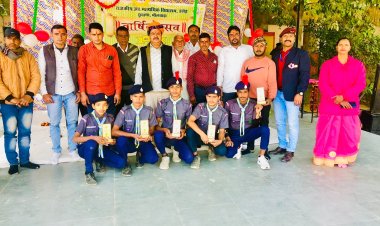 हलेड़ के सरकारी स्कूल के वार्षिकोत्सव में प्रतिभाओं व भामाशाहों का किया सम्मान