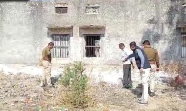 रात को खिड़की तोड़ हाई स्कूल मे अज्ञात चोरों ने दिया चोरी की वारदात को अंजाम