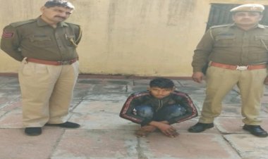 भुसावर मे युवक की गला रेत हत्या करने का आरोपी गिरफ्तार