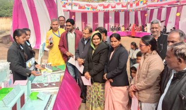 कस्तूरबा गांधी बालिका आवासीय विद्यालय में किशोरी बाल मेले का हुआ आयोजन