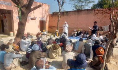 किसानों को चंबल का पानी नहीं तो वोट नहीं के नारे के साथ किसानों ने दी आंदोलन की चेतावनी: रामगढ़ विधानसभा क्षेत्र का है मामला