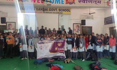 महात्मा गांधी स्कूल राजनगर में कॅरियर काउंसलिंग का हुआ आयोजन