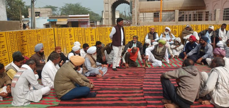 किसानों को चंबल का पानी नहीं तो वोट नहीं के नारे से गूंजा: रामगढ़ विधानसभा का अलावडा कस्बा
