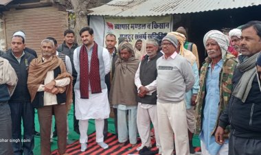 चवरा चौफुलया में विभिन्न मांगो को लेकर तीसरे दिन भी जारी रहा किसानों का अनिश्चितकालीन धरना: मांगे पूरी नहीं होगी तब तक धरना रहेगा जारी