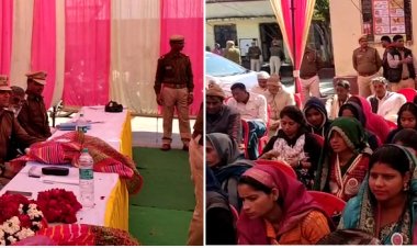 सीनियर आईपीएस पंकज चौधरी ने बयाना में किया जनसंवाद:  पुलिसिंग को ओर बेहतर बनाने पर की कही बात