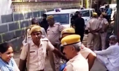 साइबर क्राइम ब्राच ने भारी पुलिस बल के साथ मेवात क्षेत्र मे दी दबिश: डेढ दर्जन अपराधी चढ़े पुलिस के हत्थे