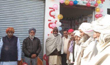 भाजपा नेता सुदेश खामरा ने गांवों में किया जनसंपर्क