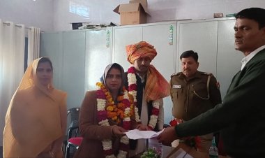 प्रधान रसनम गोपाल चौधरी ने संभाला कार्यभार: भाजपा ने कांग्रेस को दी करारी शिकस्त