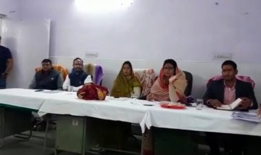 मंत्री शकुंतला रावत ने ली चिकित्सा अधिकारियों की बैठक