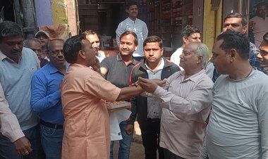 बजट रिप्लाई में कस्बे के बाजार में नवीन पुलिस चौकी की घोषणा से व्यापारियों में खुशी की लहर