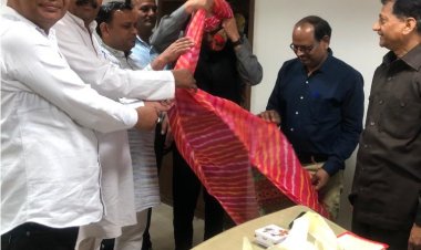 वैर व्यापार महासंघ ने जिला व्यापार महासंघ के अध्यक्ष एवं महामंत्री का किया सम्मान