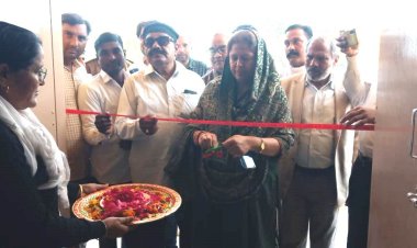 नव निर्मित प्राथमिक उप स्वास्थ्य केन्द्र मिलकपुर का विधायक ने किया उद्घाटन