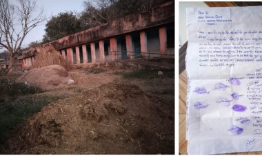 राजगढ़ लक्ष्मणगढ़ विधानसभा क्षेत्र मे कांटवाडी़ के ग्रामीणो ने की 03 साल से बंद पड़े विद्यालय को पुनः चालू कराने की मांग