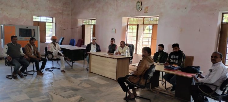 निम्बली माण्डा में मुख्यमंत्री चिरंजीवी स्वास्थ्य बीमा योजना के तहत् शिविर का हुआ आयोजन