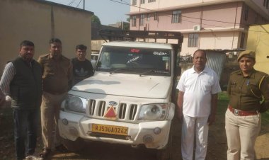 500सीसीटीवी फुटेज खंगाल चालक चिन्हित- पिकअप बरामद:खाटू जा रहे पदयात्री की हुई थी मौत