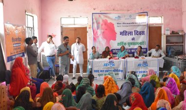 महिला दिवस के उपलक्ष्य में अशोक लीलेंड द्वारा वित्त पोषित सतत जल प्रबंधक पर कार्यक्रम हुआ आयोजत