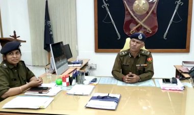 जोधपुर रेंज आईजी ने सिरोही एसपी ऑफिस का निरीक्षण कर पुलिस अधिकारियो की ली बैठक: मीडिया से हुए रुबरू