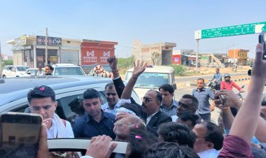 पूर्व उप मुख्यमंत्री सचिन पायलट का कार्यकर्ताओं ने करौली जाते समय किया स्वागत