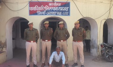 बोतल पत्थर मार कर ट्रेक्टर चालक कि की गई हत्या के मामले में पुलिस ने तीसरे आरोपी को किया गिरफ्तार