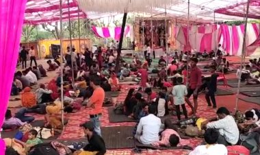 श्री कैला देवी करौली पद यात्रा में  पदयात्रियों  की होने लगी भीडभाड, सेवा शिविरों में आई बहार